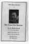 Thumbnail image of item number 1 in: '[Funeral Program for Fannie Lou Harrison, March 9, 1953]'.