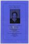 Pamphlet: [Funeral Program for Sheliah Yvette Wilson Haynes, December 11, 2006]
