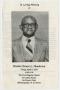 Primary view of [Funeral Program for Ernest L. Henderson, April 9, 1993]