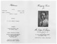 Thumbnail image of item number 3 in: '[Funeral Program for Luther L. Jackson, April 25, 1984]'.