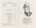 Thumbnail image of item number 3 in: '[Funeral Program for Wesley L. Jackson, April 27, 1983]'.