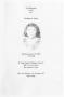 Pamphlet: [Funeral Program for Dorothy M. Jones, January 9, 2007]