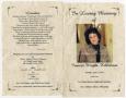 Thumbnail image of item number 3 in: '[Funeral Program for Frances Wright-Killebrew, April 19, 2001]'.