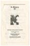 Pamphlet: [Funeral Program for Charles Ernest McBride, October 18, 1980]