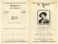Thumbnail image of item number 3 in: '[Funeral Program for Lucille M. McClendon, July 7, 1975]'.