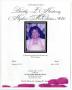 Pamphlet: [Funeral Program for Dorothy L. Hardaway Hopkins McClinton, May 17, 2…