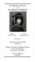 Thumbnail image of item number 1 in: '[Funeral Program for Alfreda L. McDaniel, October 29, 2005]'.
