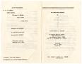 Thumbnail image of item number 3 in: '[Funeral Program for Mattie G. McElroy, May 17, 1975]'.