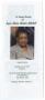 Pamphlet: [Funeral Program for Joyce Marie Menton-Mitchell, June 23, 2001]