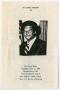 Pamphlet: [Funeral Program for Leroy Moore, April 14, 1988]