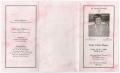 Thumbnail image of item number 3 in: '[Funeral Program for Ossie Moore, April 7, 2000]'.