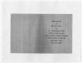 Thumbnail image of item number 3 in: '[Funeral Program for Annie Morris, February 14, 1956]'.