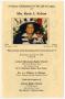 Pamphlet: [Funeral Program for Rosie L. Nelson, December 6, 2006]