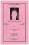 Pamphlet: [Funeral Program for Grace East Nious, April 14, 1999]