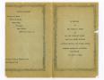 Thumbnail image of item number 3 in: '[Funeral Program for Minnie N. Nobles, July 24, 1954]'.