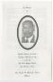 Pamphlet: [Funeral Program for Edward A. Smith, February 14, 1989]