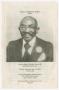 Pamphlet: [Funeral Program for Sledge Howard Smith, Sr., May 31, 1983]