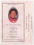 Pamphlet: [Funeral Program for Lorene Stewart, June 10, 2000]
