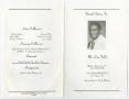 Thumbnail image of item number 3 in: '[Funeral Program for Levy Taylor, February 16, 1981]'.