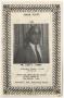 Pamphlet: [Funeral Program for Louie L. Thomas, January 15, 1985]
