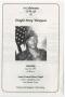 Primary view of [Funeral Program for Dwight Avery Thompson, June 19, 1993]