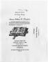 Pamphlet: [Funeral Program for William H. Thompson, January 3, 1990]