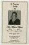 Pamphlet: [Funeral Program for Mildred Tippins, September 15, 2007]