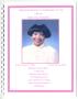Pamphlet: [Funeral Program for Helen Fay Trembles, July 23, 2007]