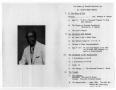 Thumbnail image of item number 2 in: '[Funeral Program for Howell R. Walker, February 13, 1982]'.