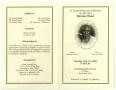 Thumbnail image of item number 3 in: '[Funeral Program for Bernice Wash, May 23, 2002]'.