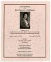 Pamphlet: [Funeral Program for Denise L. Washington, July 2, 2005]
