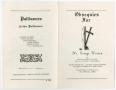 Thumbnail image of item number 3 in: '[Funeral Program for George Weston, October 27, 1967]'.