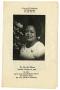 Pamphlet: [Funeral Program for Edna Mae Williams, February 16, 1985]