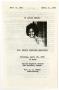 Pamphlet: [Funeral Program for Bessie Carlisle Willridge, April 26, 1990]