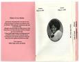 Thumbnail image of item number 2 in: '[Funeral Program for Anna Kate Wilson, May 15, 1992]'.