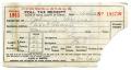 Thumbnail image of item number 1 in: '[Poll tax receipt for John J. Herrera, County of Harris - 1951]'.