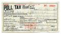 Legal Document: [Poll tax receipt for John J. Herrera, County of Harris - 1957]