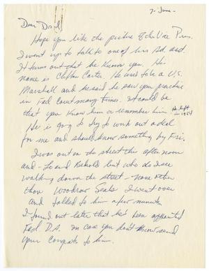 Primary view of object titled '[Letter from John M. Herrera to John J. Herrera - June 7th]'.