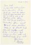 Letter: [Letter from John M. Herrera to John J. Herrera - 1960-03-13]