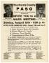 Text: [Harris County PASO mass meeting flier]