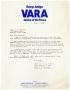 Letter: [Letter from Richard C. Vara to John J. Herrera - 1976-05-19]