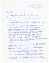 Letter: [Letter from J. B. Casas to John J. Herrera - 1967-03-03]
