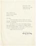 Letter: [Letter from Harvey Rosenberg to John J. Herrera - 1953-11-29]
