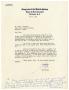 Primary view of [Letter from Jim Wright to John J. Herrera - 1961-05-09]