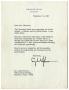 Letter: [Letter from Lyndon B. Johnson to John J. Herrera - 1967-11-13]