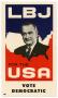 Primary view of ["LBJ for the USA" postcard]