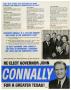 Thumbnail image of item number 1 in: '[Brochure for Governor John B. Connally's Re-election Campaign]'.