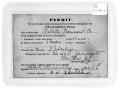 Text: [Cemetery permit for Mrs. I. J. Dooley]