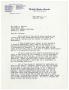 Primary view of [Letter from Lou Nora Spiller to John J. Herrera - 1961-06-27]