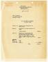 Primary view of [Bill for Services Rendered for John J. Herrera by John H. Barron - April 14, 1947]